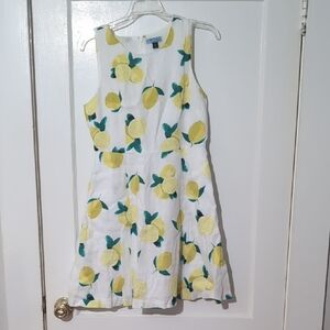 Cynthia Rowley Yellow Green Halter Midi Sundress